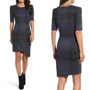NWT Betsey Johnson Asymmetrical Plaid Dress